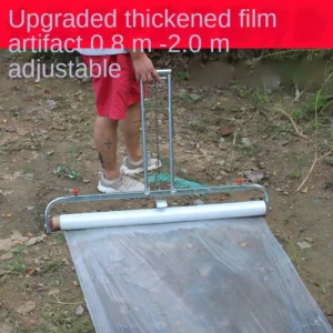 Manual Agricultural Mulch Film Laying & Covering Machine 1