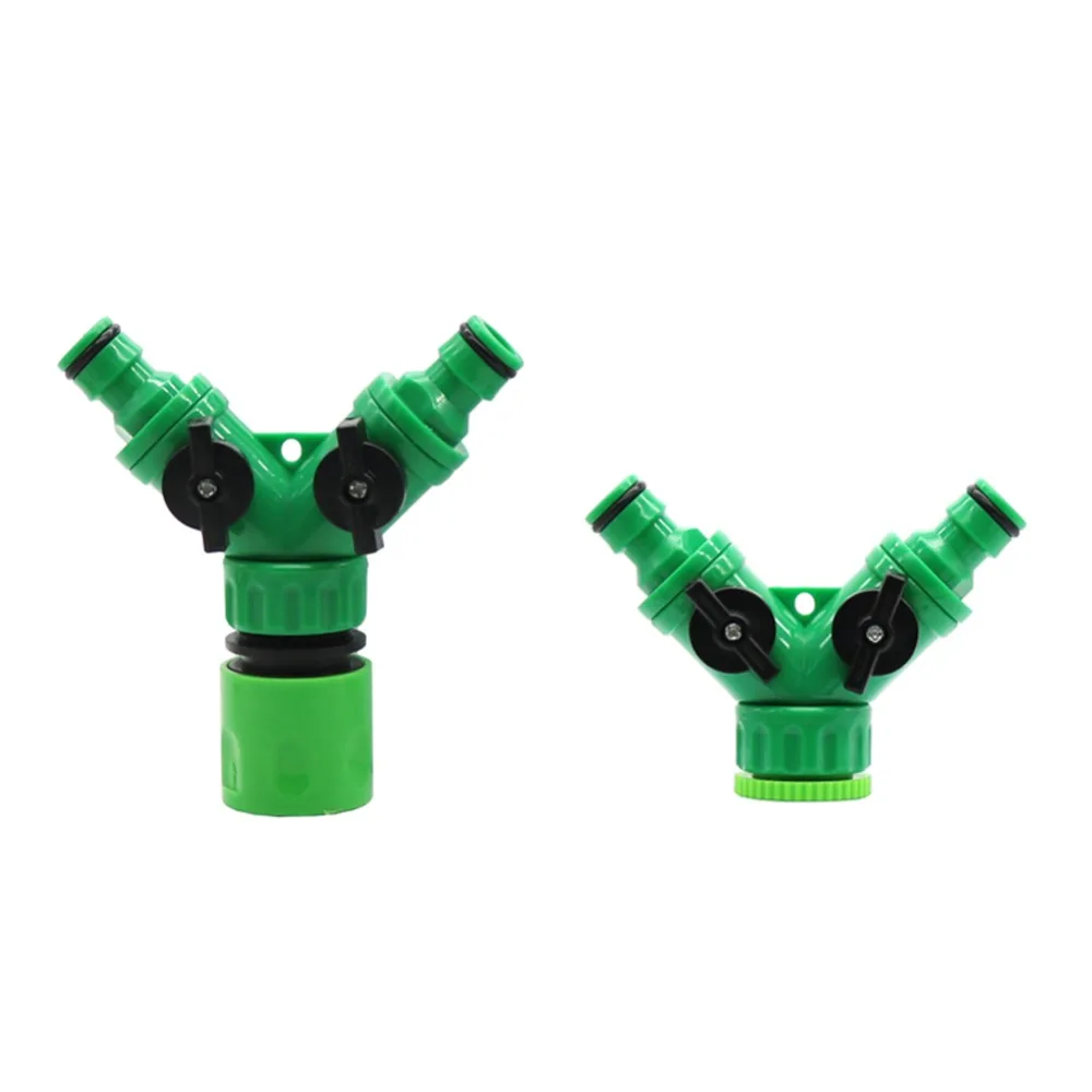 2 way garden tap water splitter 1/2 2-Way Garden Tap Water Splitter 1/2 4