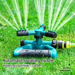 360° Rotating Automatic Garden Sprinkler Set (4PCS) 1