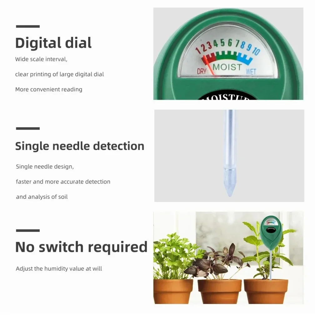 garden soil moisture tester for plant water monitoring Garden Soil Moisture Tester for Plant Water Monitoring 5