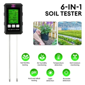 6 in 1 Digital Soil Tester 1