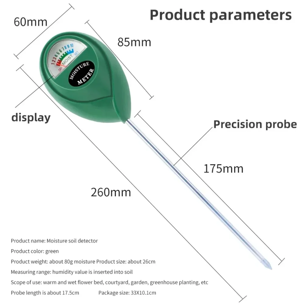 garden soil moisture tester for plant water monitoring Garden Soil Moisture Tester for Plant Water Monitoring 6