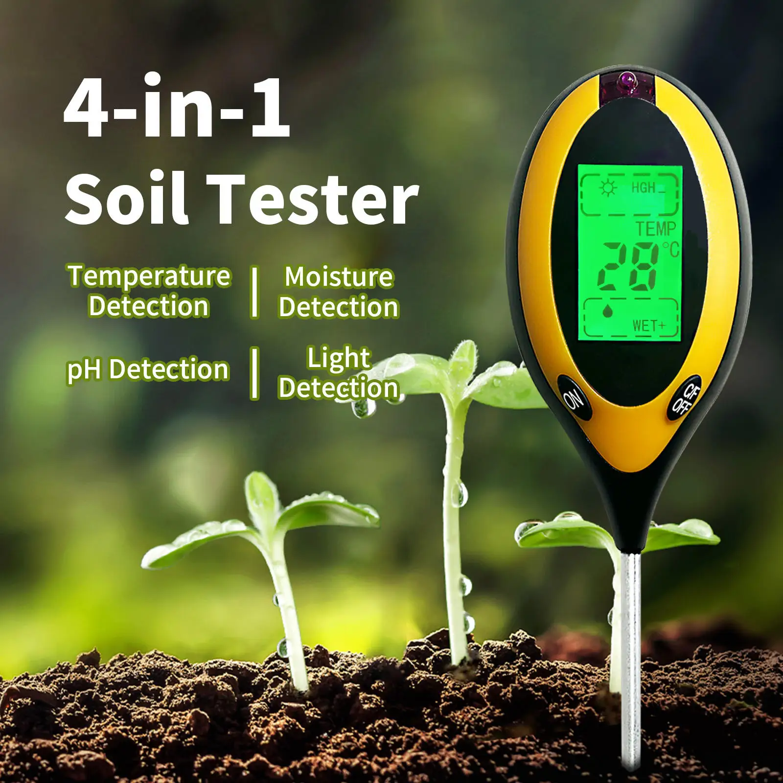 3 in 1 soil tester 4 3-in-1 soil tester 4