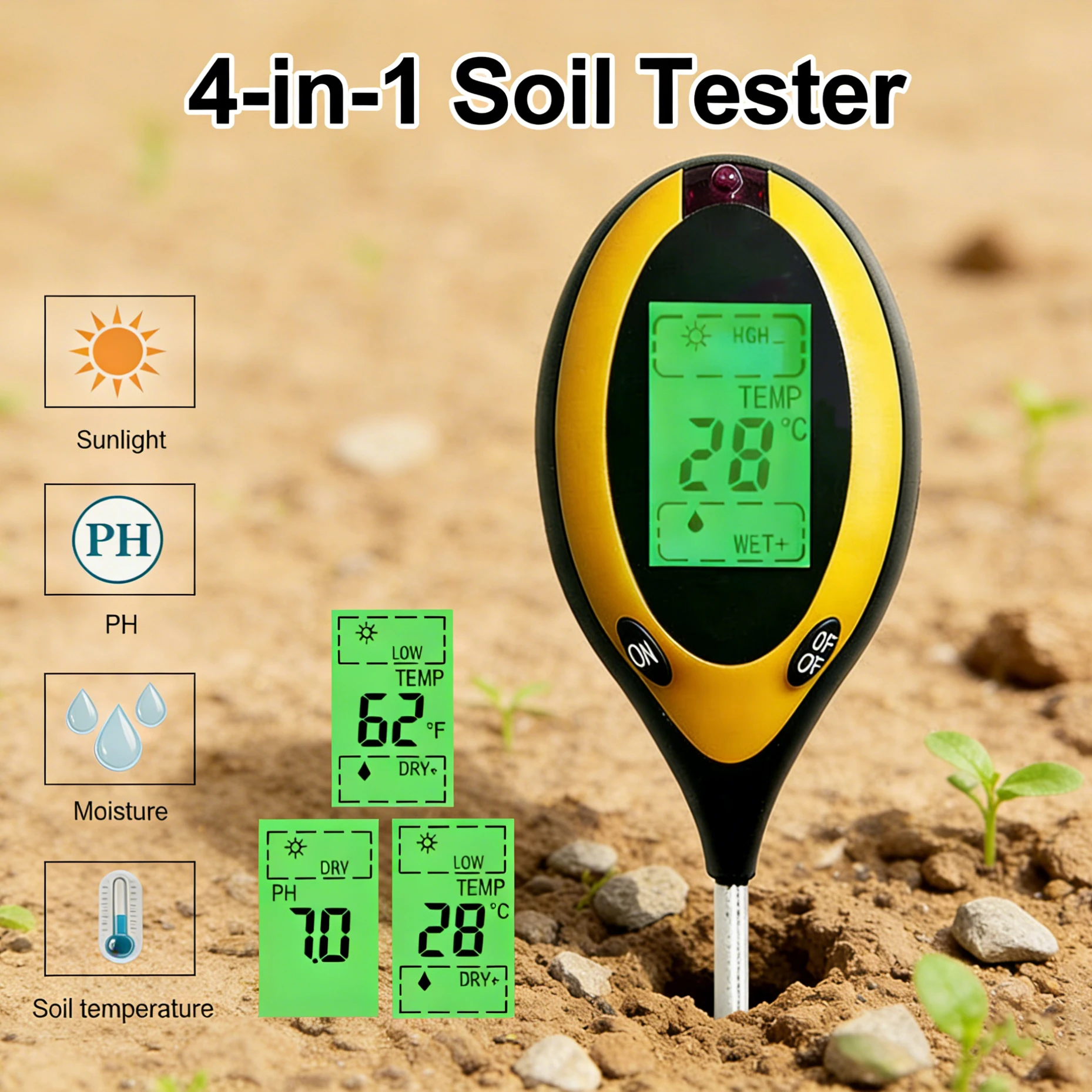 3 in 1 soil tester 1 3-in-1 soil tester 1